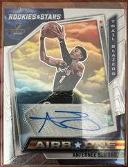 Anfernee Simons #AIR-ANF Basketball Cards 2021 Panini Chronicles Airborne Signatures Prices