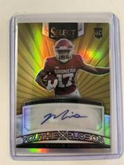 Marvin Mims [Gold] #YS-MIM Football Cards 2023 Panini Select Draft Picks Youth Explosion Signatures Prices