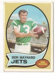 Don Maynard #254 Football Cards 1970 Topps Prices