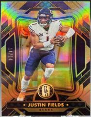 Justin Fields [Violet] #1 Football Cards 2023 Panini Gold Standard Prices