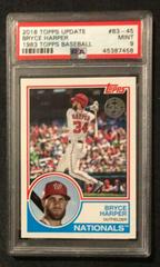 Bryce Harper #83-45 Baseball Cards 2018 Topps Update 1983 Baseball Prices