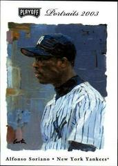 Alfonso Soriano #46 Baseball Cards 2003 Playoff Portraits Prices