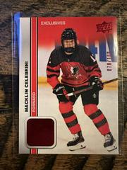 Macklin Celebrini [Exclusives] #26 Hockey Cards 2023 Upper Deck Team Canada Juniors Prices