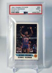 Dennis Rodman #85 Basketball Cards 1990 Panini Sticker Prices