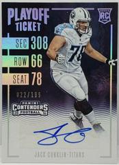 Jack Conklin [Autograph Playoff Ticket] #125 Football Cards 2016 Panini Contenders Prices
