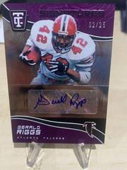 Gerald Riggs [Blue] #TCS-GRI Football Cards 2021 Panini Chronicles Totally Certified Signatures Prices