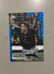 Michael Owen [Icy Blue Foilboard] #HH-8 Soccer Cards 2023 Topps UEFA Club Historic Hat Trick Prices
