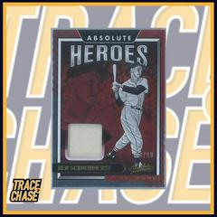 Red Schoendienst #AHM-RS Baseball Cards 2022 Panini Absolute Heroes Memorabilia Prices