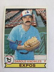 Darold Knowles #581 Baseball Cards 1979 Topps Prices