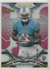 DeVante Parker [Pink Refractor] Football Cards 2015 Topps Finest Prices