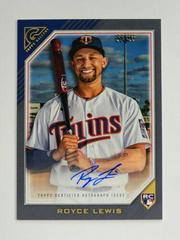 Royce Lewis #RA-RL Baseball Cards 2022 Topps Gallery Rookie Autographs Prices