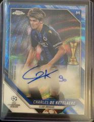 Charles De Ketelaere Soccer Cards 2021 Topps Chrome UEFA Champions League Autographs Prices