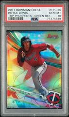 Royce Lewis [Green Refractor] #TP-35 Baseball Cards 2017 Bowman's Best Top Prospects Prices