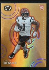Ja'Marr Chase [Orange] Football Cards 2021 Panini Chronicles Dynagon Rookies Prices