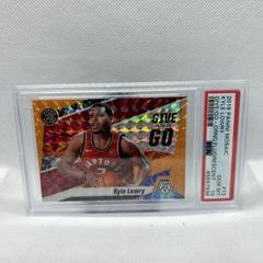 Kyle Lowry [Orange Fluorescent] #13 Basketball Cards 2019 Panini Mosaic Give and Go Prices