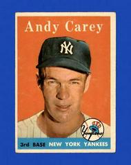 Andy Carey #333 Baseball Cards 1958 Topps Prices