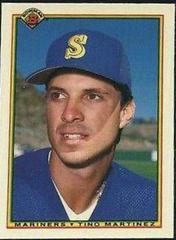 Tino Martinez #484 Baseball Cards 1990 Bowman Tiffany Prices
