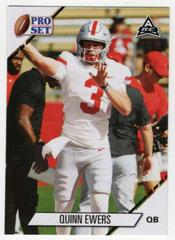 Quinn Ewers [White] Football Cards 2021 Pro Set College Prices