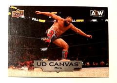 Miro Wrestling Cards 2022 Upper Deck AEW UD Canvas Prices