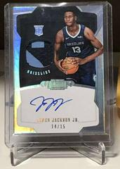 Jaren Jackson Jr. [Autograph Jersey Silver] #173 Basketball Cards 2018 Panini Dominion Prices