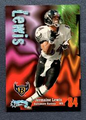 Jermaine Lewis [Rave] Football Cards 1998 Skybox Thunder Prices