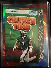 Jalen Hurts [Lava] #CT-6 Football Cards 2023 Panini Donruss Crunch Time Prices