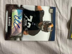 Chris Long [Autograph Refractor] #128 Football Cards 2008 Bowman Sterling Prices