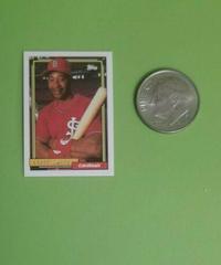 Ozzie Smith #760 Baseball Cards 1992 Topps Micro Prices