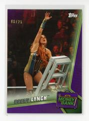 Becky Lynch [Purple] Wrestling Cards 2019 Topps WWE Money in the Bank Prices