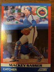 Mackey Sasser #75 Baseball Cards 1991 Score Superstars Prices