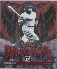 Babe Ruth [Silver] #UL-13 Baseball Cards 2022 Panini Donruss Unleashed Prices