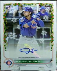Alfonso Rivas #WHA-AR Baseball Cards 2022 Topps Holiday Autographs Prices