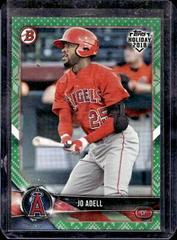Jo Adell [Green Festive] #TH-JA Baseball Cards 2018 Topps Holiday Bowman Prices
