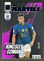 Kingsley Coman [Purple] #11 Soccer Cards 2022 Panini Donruss Net Marvels Prices