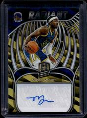 Moses Moody [Gold] #RSI-MMO Basketball Cards 2021 Panini Spectra Radiant Signatures Prices
