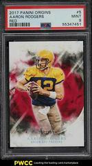 Aaron Rodgers [Red] #5 Football Cards 2017 Panini Origins Prices