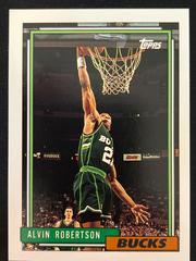 Alvin Robertson #169 Basketball Cards 1992 Topps Prices