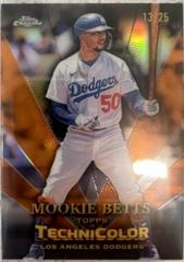 Mookie Betts [Orange] #TT-22 Baseball Cards 2023 Topps Chrome in Technicolor Prices