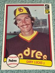 Gary Lucas #296 Baseball Cards 1982 Donruss Prices