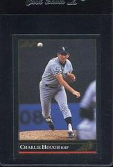 Charlie Hough [Gold] #39 Baseball Cards 1992 Leaf Prices