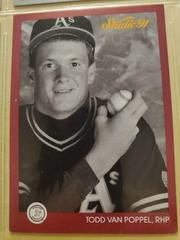 Todd Van Poppel #109 Baseball Cards 1991 Studio Prices