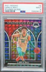 LaMelo Ball #6 Basketball Cards 2021 Panini Mosaic Stained Glass Prices