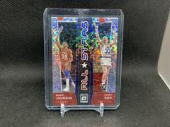 Larry Bird, Magic Johnson [Holo Fast Break] #13 Basketball Cards 2021 Panini Donruss Optic All Stars Prices