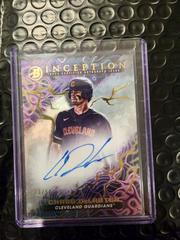 Chase DeLauter [Gold Foil Electricity] #PPA-CDR Baseball Cards 2023 Bowman Inception Primordial Prospect Autograph Prices