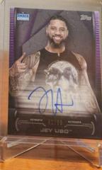 Jey Uso [Purple] Wrestling Cards 2021 Topps WWE Undisputed Superstar Roster Autographs Prices