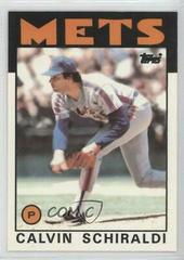 Calvin Schiraldi Baseball Cards 1986 Topps Tiffany Prices