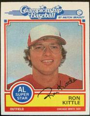 Ron Kittle Baseball Cards 1984 Milton Bradley Prices