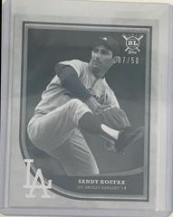Sandy Koufax [Black & White] #350 Baseball Cards 2018 Topps Big League Prices