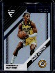 Bennedict Mathurin [Silver] #5 Basketball Cards 2022 Panini Flux Flow Motion Prices