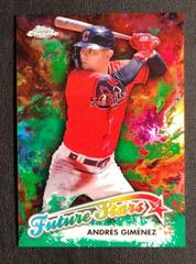 Andres Gimenez [Green] #FSU-11 Baseball Cards 2023 Topps Chrome Update Future Stars Prices